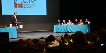 En los prolegómenos del sorteo / FOTO: Eulogio García