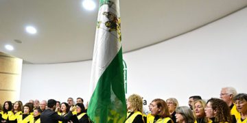 Un momento del acto celebrado por la Junta en Cádiz el mismo 4-D / FOTO: Eulogio García