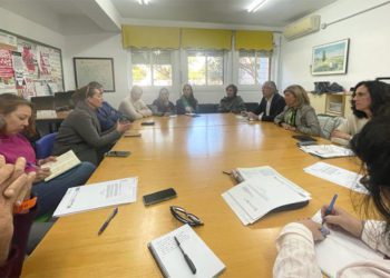 Un momento de la reunión / FOTO: Junta