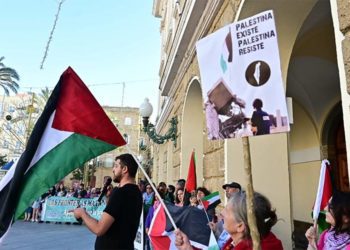 Fin de la marcha en San Juan de Dios / FOTO: Eulogio García