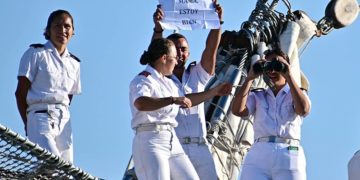 Estampa del regreso de Elcano el pasado julio / FOTO: Eulogio García