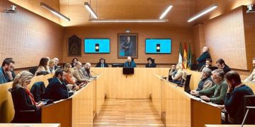 Un momento del pleno extraordinario / FOTO: Ayto.