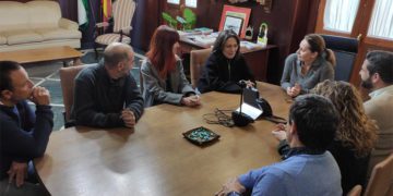 Un momento de la reunión en la Alcaldía / FOTO: Ayto.