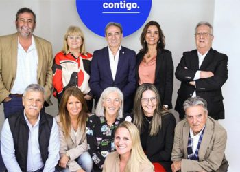 Posado de la candidatura liderada por Campos