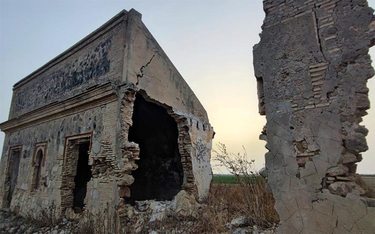 Estado actual de esta casa singular abandonada / FOTO: Hispania Nostra