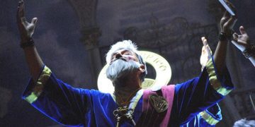La chirigota del pregonero actúa ya en la primera clasificatoria / FOTO: DBC
