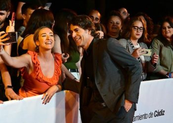 Eduardo Noriega, entre los actores que acudieron a la gala final en 2023 / FOTO: Eulogio García