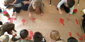 Niños en una pasada ludoteca organizada por el Consistorio / FOTO: Ayto.