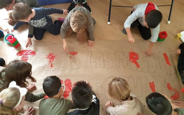 Niños en una pasada ludoteca organizada por el Consistorio / FOTO: Ayto.