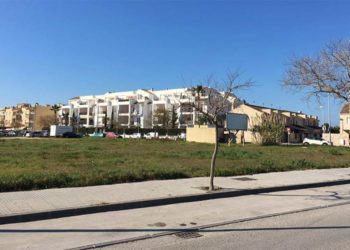 Detalle de la parcela reservada para este centro / FOTO: Ayto.