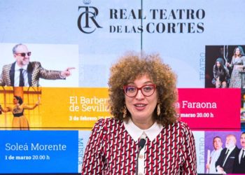 Pacheco desvelando la programación municipal / FOTO: Ayto.