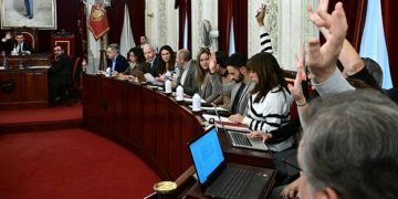 Un momento del pleno de enero / FOTO: Eulogio García