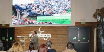 Un momento de la intervención del alcalde / FOTO: Ayto.