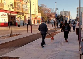 Uno de los tramos reformados de la avenida de María Auxiliadora / FOTO: Ayto.