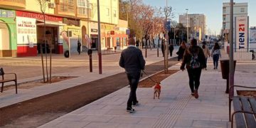 Uno de los tramos reformados de la avenida de María Auxiliadora / FOTO: Ayto.