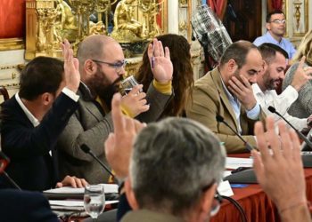 Bello en un pasado pleno de la Diputación / FOTO: Eulogio García