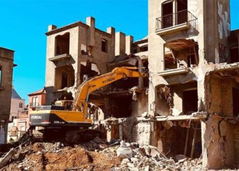 Las máquinas ya trabajan en la zona / FOTO: Ayto.