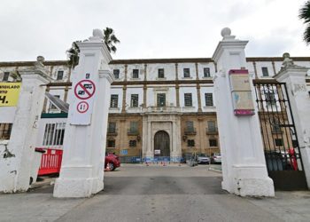 Entrada al hoy parking de Valcárcel / FOTO: Eulogio García