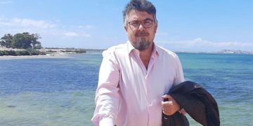 Domínguez, en la foto difundida por la ONCE