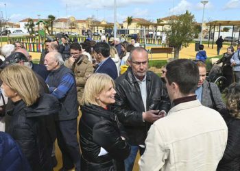 En la inauguración del parque / FOTO: Ayto.