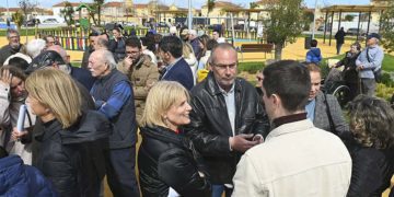 En la inauguración del parque / FOTO: Ayto.
