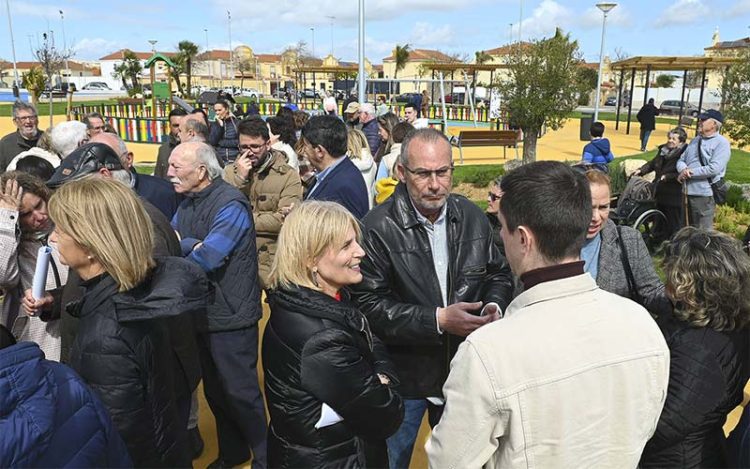 En la inauguración del parque / FOTO: Ayto.