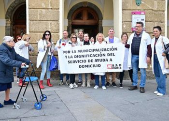 Una de las pasadas protestas de los trabajadores / FOTO: Eulogio García