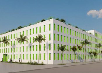 Recreación virtual del futuro edificio