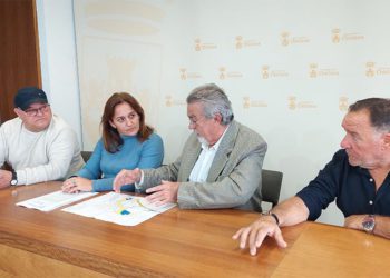 Un momento de la rueda de prensa conjunta / FOTO: Ayto.