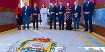 Recepción al alcalde de Cádiz y sus concejales en San Fernando / FOTO: Ayto.
