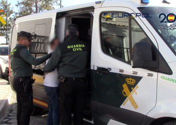 Uno de los detenidos / FOTO: Guardia Civil