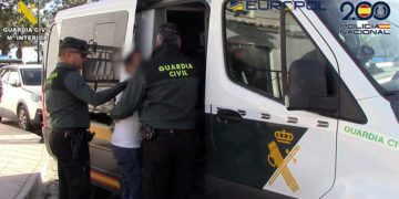 Uno de los detenidos / FOTO: Guardia Civil
