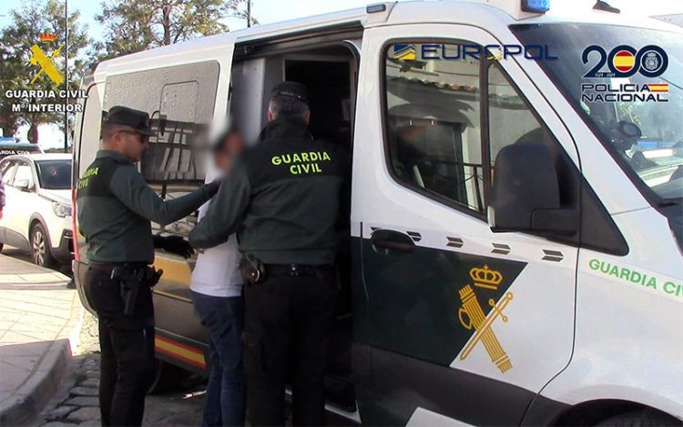 Uno de los detenidos / FOTO: Guardia Civil