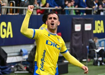 Juanmi, justificando su fichaje en enero / FOTO: Eulogio García