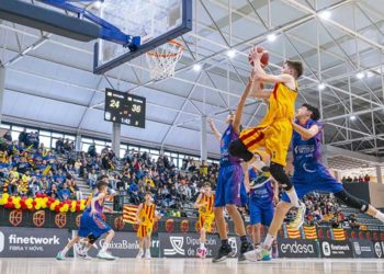 Un momento de la final masculina / FOTO: FEB