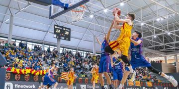 Un momento de la final masculina / FOTO: FEB