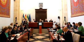 Un momento del pleno de marzo / FOTO: Ayto.