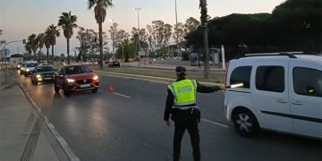 Agentes en un pasado control de tráfico / FOTO: Ayto.