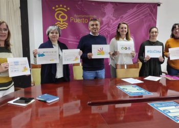 Presentando la propuesta puertorrealeña seleccionada / FOTO: Ayto.