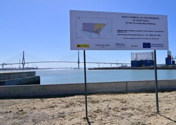 Zona que se ganará al mar en los próximos meses / FOTO: Eulogio García