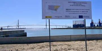 Zona que se ganará al mar en los próximos meses / FOTO: Eulogio García