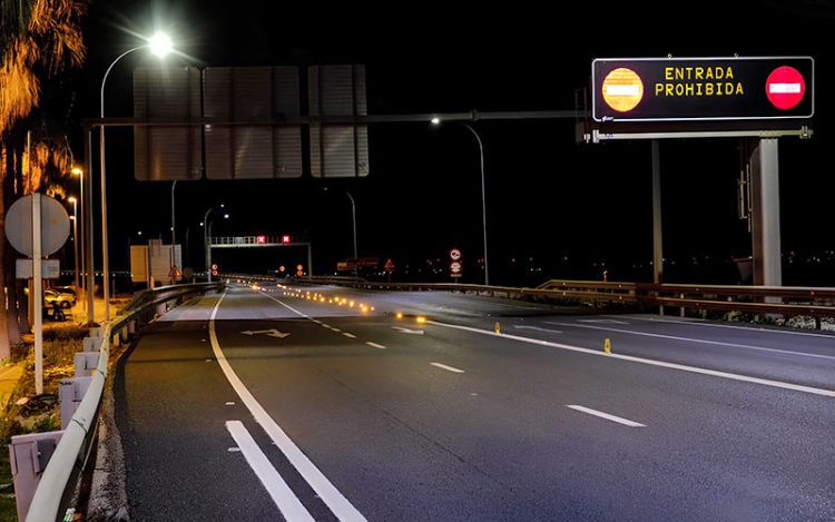 El puente Carranza, cortado desde la noche del domingo / FOTO: Ereagafoto