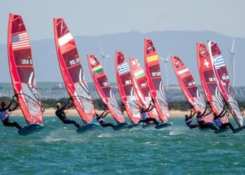 Estampa de la primera jornada de regatas / FOTO: Sailing Energy