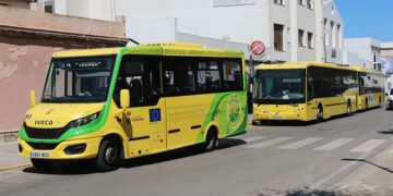 Varios vehículos de la flota / FOTO: Ayto.
