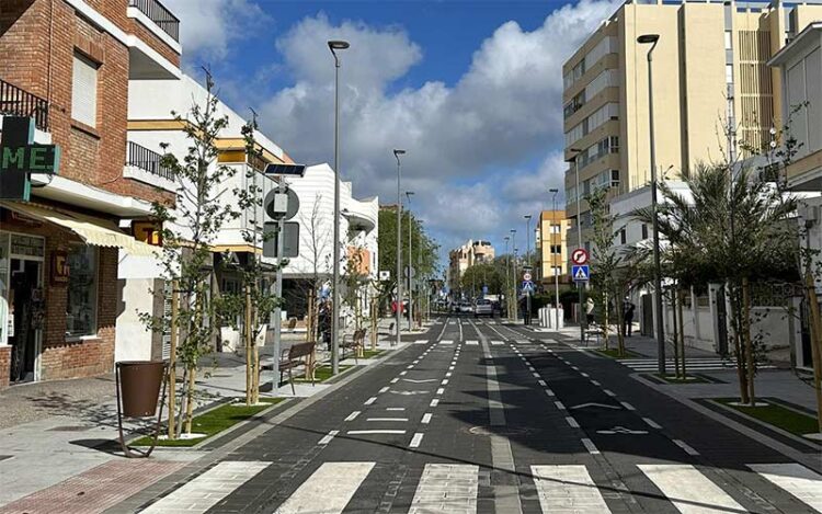 Tramo de avenida totalmente renovada / FOTO: Ayto.