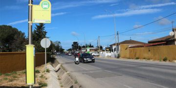 La carretera de la Rana Verde antes de la intervención / FOTO: Ayto.