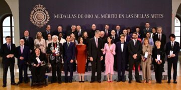 El posado final con todos los distinguidos / FOTO: Eulogio García