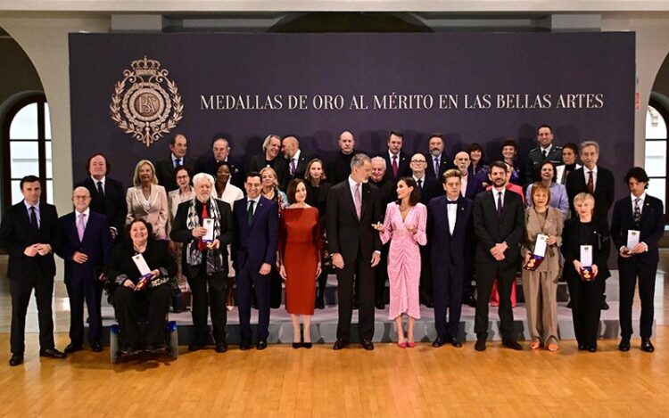 El posado final con todos los distinguidos / FOTO: Eulogio García