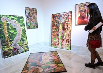 Uno de los rincones de la muestra / FOTO: Eulogio García