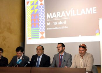 En la inauguración oficial de la muestra / FOTO: Ayto.